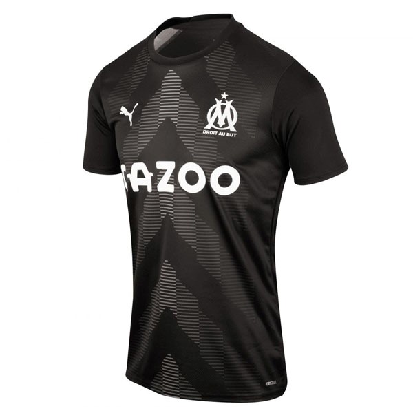 Tailandia Camiseta Marsella Primera equipo Portero 2022-23 Negro